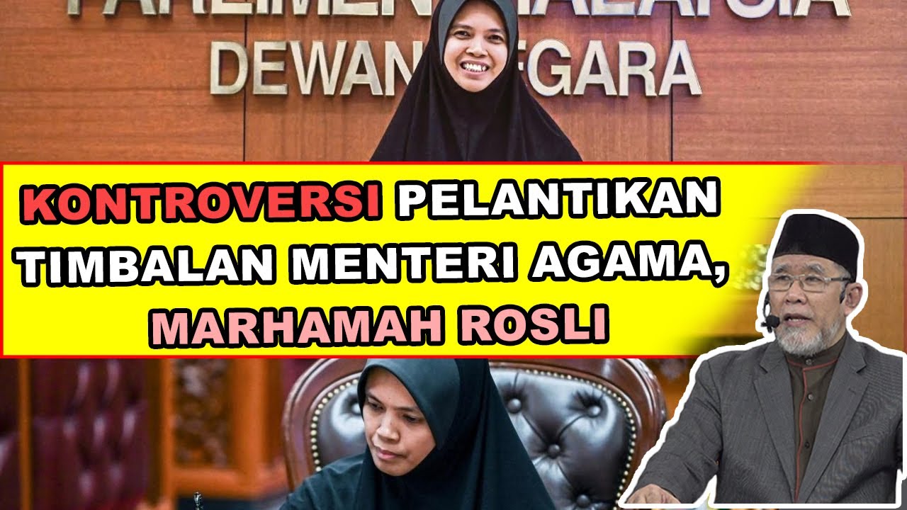 Kontroversi Pelantikan Timbalan Menteri Agama, Marhamah Rosli | Dato' Dr. Danial Zainal Abidin