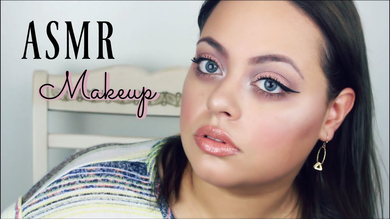 ASMR| Makeup Tutorial| GRWM| Romantic Soft Eyes