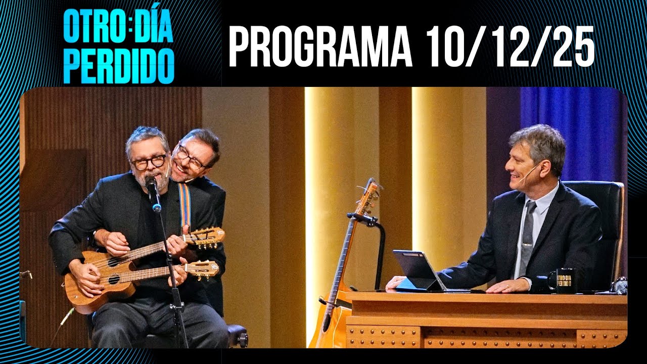 OTRO D&Iacute;A PERDIDO - Programa 10/12/25 - MARIDAJE PERFECTO CON KEVIN JOHANSEN Y LINIERS