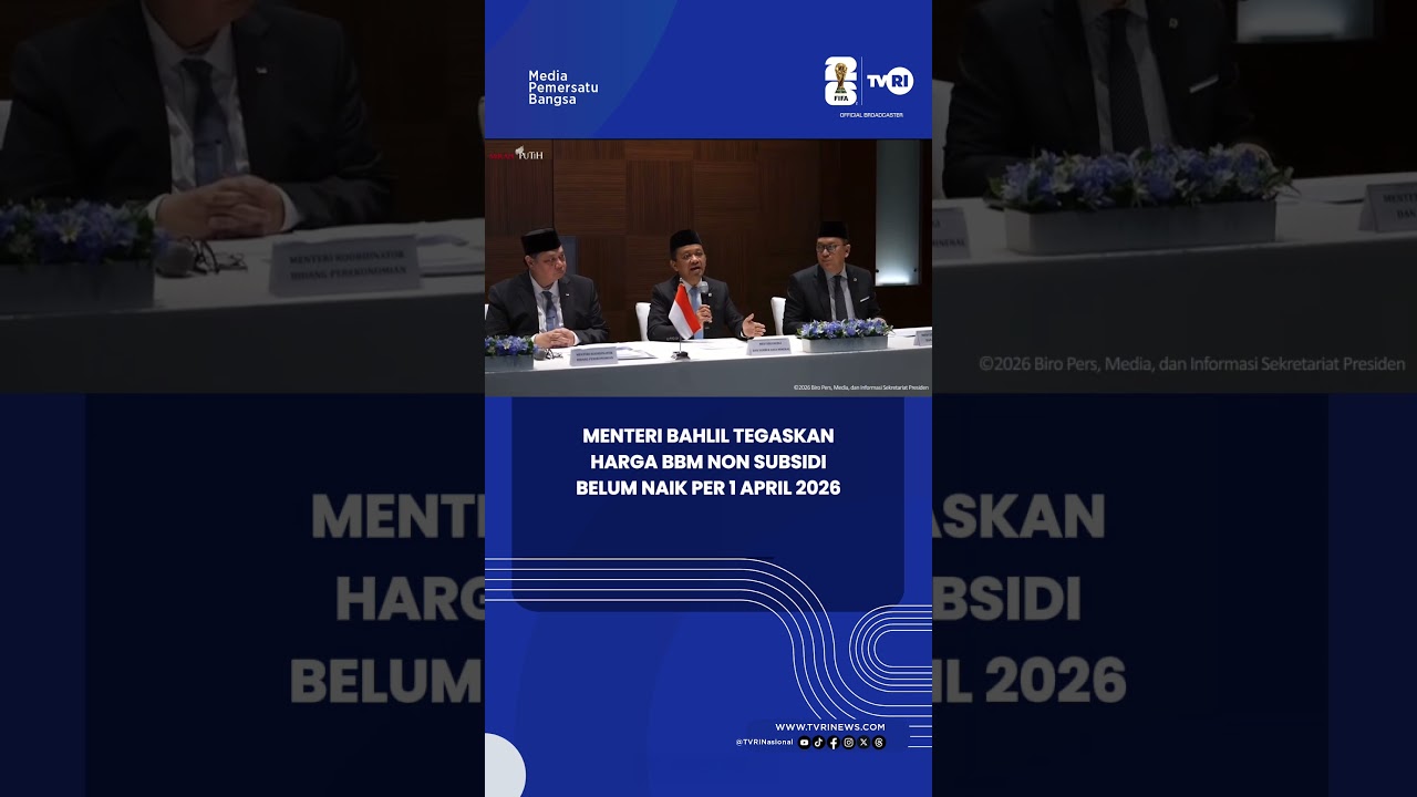 Menteri Bahlil Tegaskan Harga BBM Non Subsidi Belum Naik Per 1 April 2026