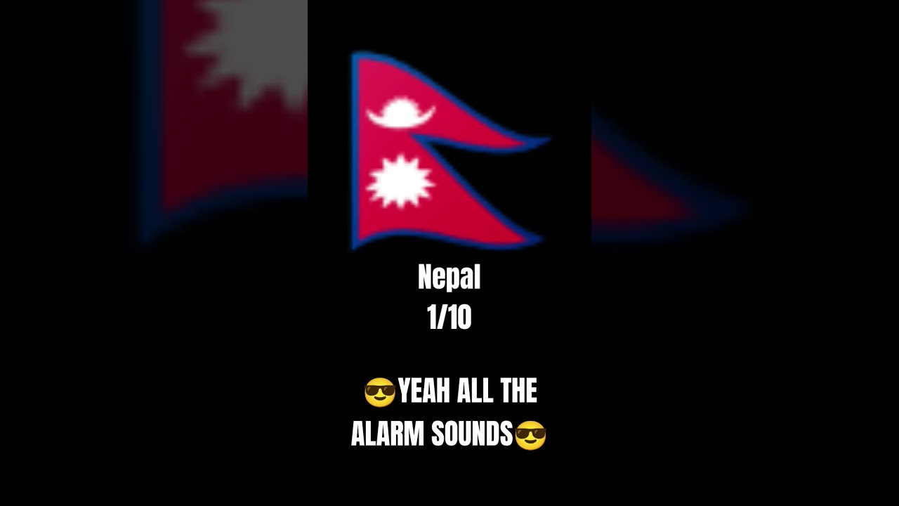 Nepal EAS Alarm Rating🇳🇵