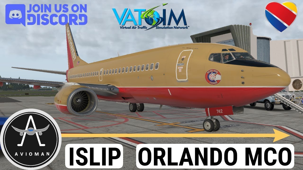 SOUTHWEST OPS **Zibo 738** + VerticalSimulations Promo Code || KISP-KMCO || XPLANE 11