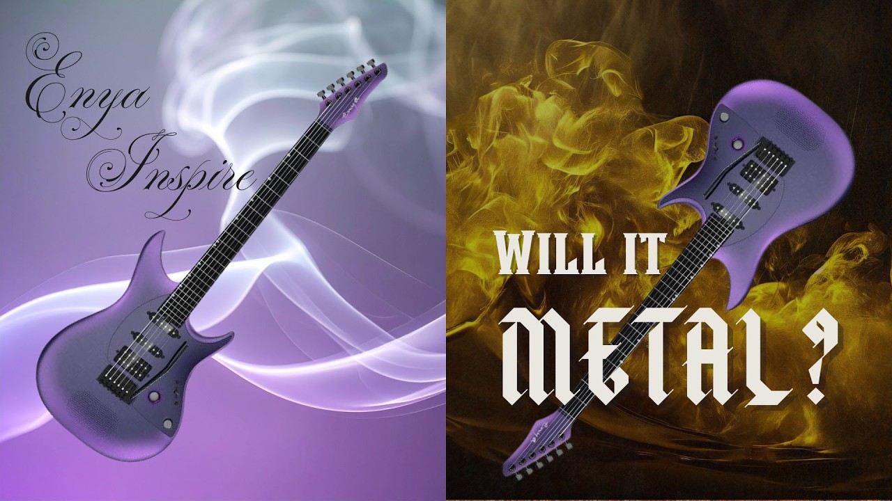 Will it METAL?! Diving deep into the Enya Inspire Smart Guitar's onboard programmable effects.