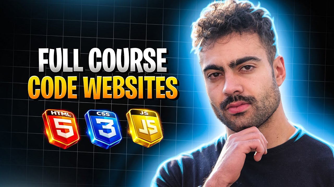 Learn HTML, CSS & JavaScript (Full Frontend Course)