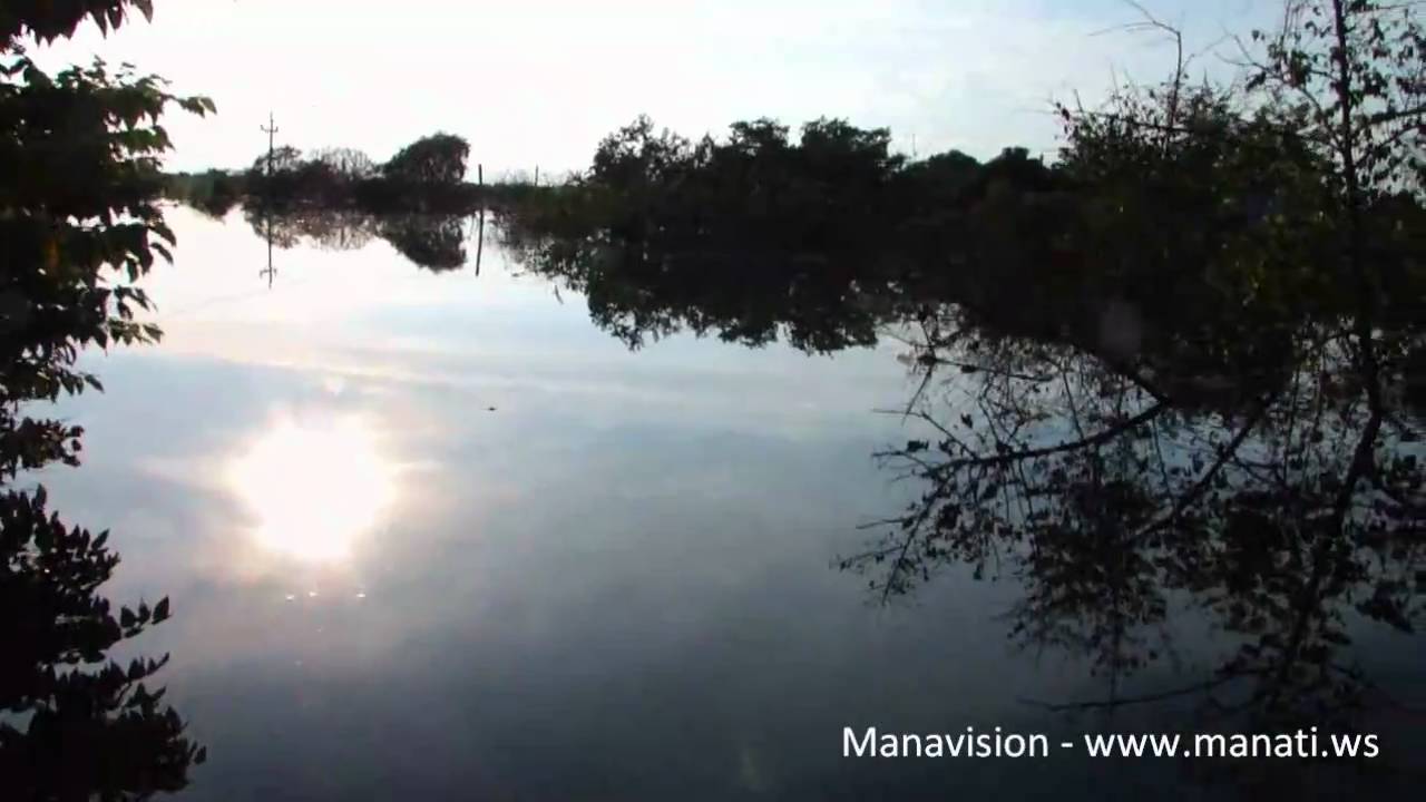 Inundación en Manatí Atlántico-Recorrido Calles