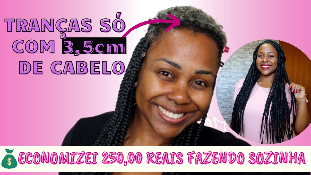 PASSO A PASSO: COMO FAZER TRANÇAS (BOX BRAIDS) SOZINHA COM CABELO SUPER CURTO NA TRANSIÇÃO CAPILAR