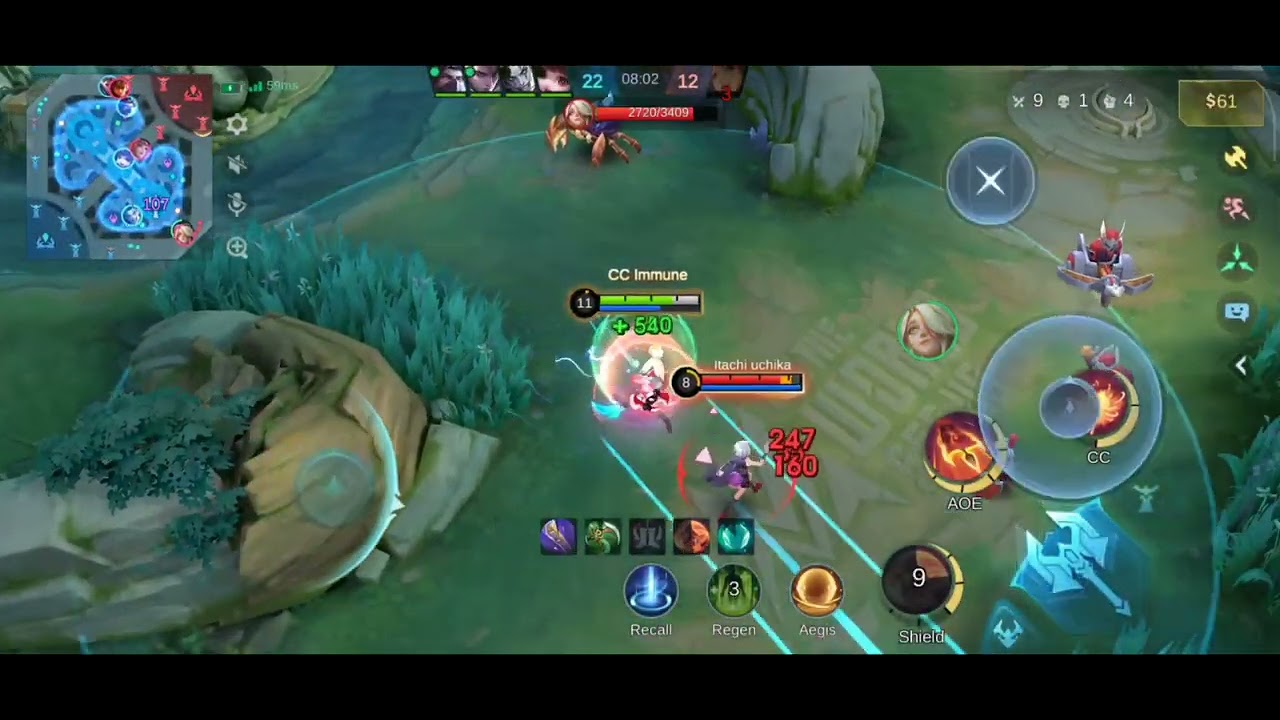Hanabi as Mage  Gameplay 🤣🤣