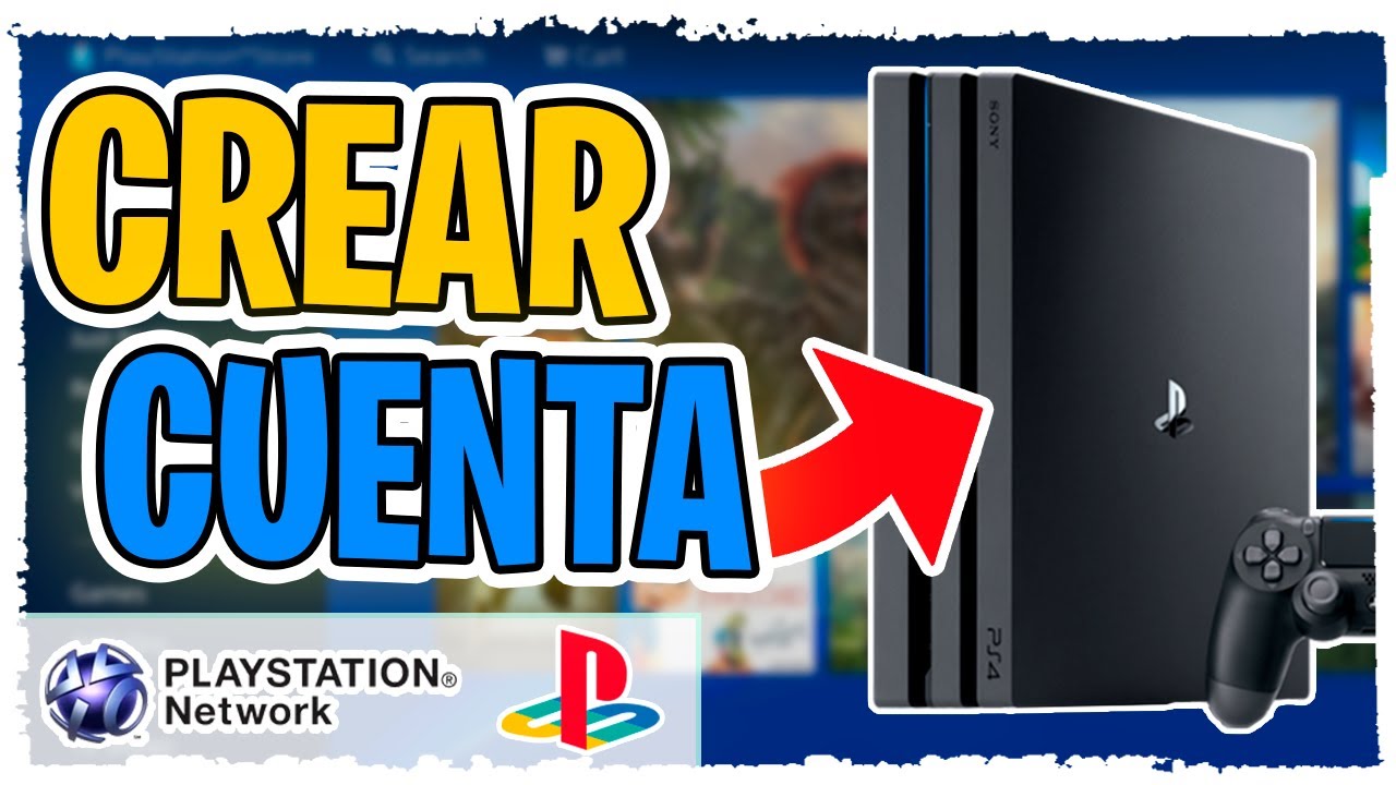 Como Crear una Cuenta en PlayStation Network Desde PS4 ✅