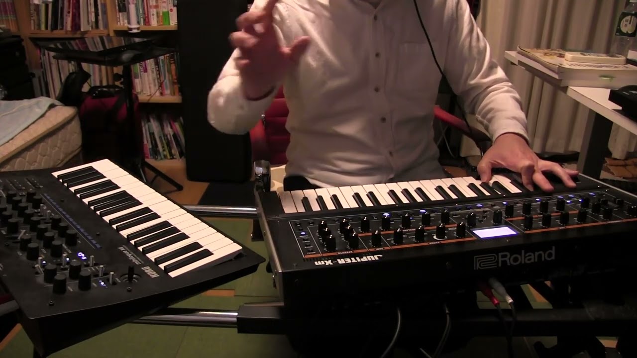 26/02/03 アナログモデリングシンセセッション 演奏 jupter xm minilogue xd