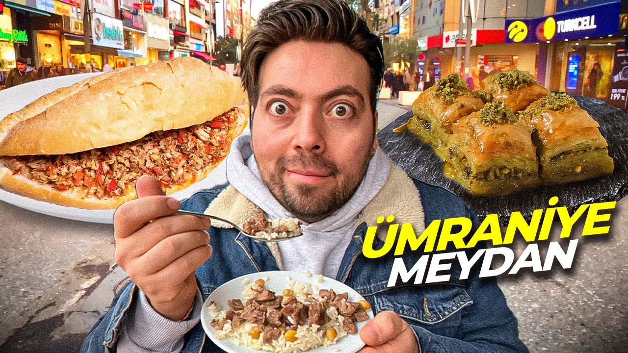 EN UCUZ MEYDAN YEMEKLERİ - ÜMRANİYE MEYDANI !