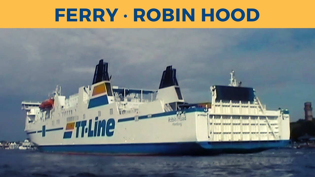 Classic Ferry Video 2005 - Ferry ROBIN HOOD, Travemünde (TT-Line)
