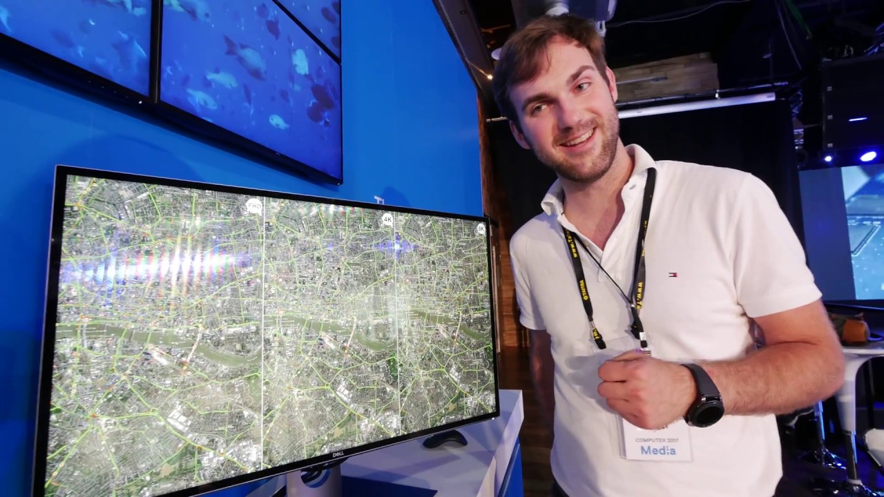 1,5 Milli&oacute;s 8K Monitor | Dell 8k K&eacute;pernyő UP3218K | bemutat&oacute; vide&oacute;