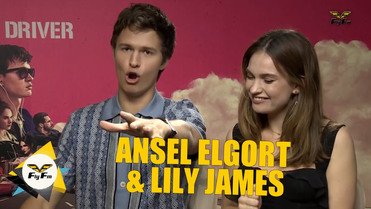 #HafizGuibo interviews Ansel Elgort and Lily James for Baby Driver