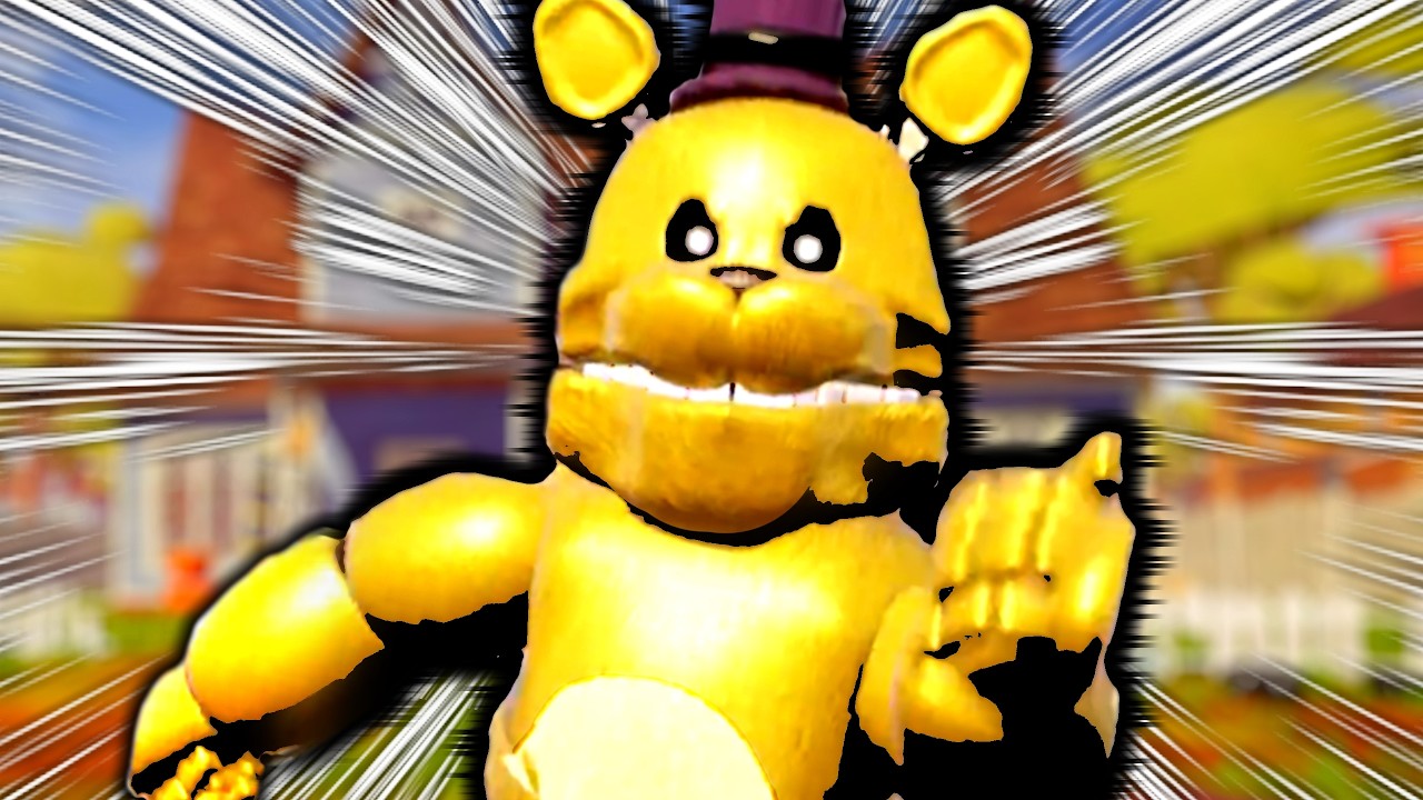 Fredbear is going to eat you.