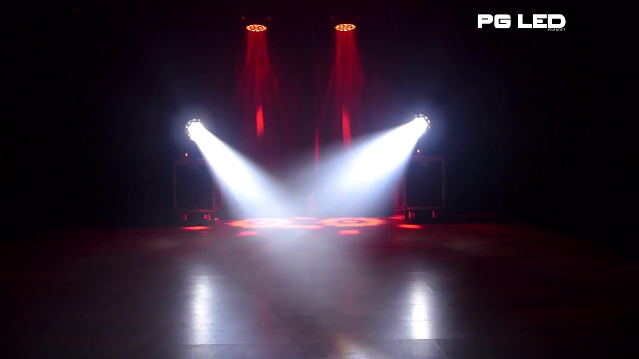 RUCHOMA GŁOWA LED MOVING HEAD BEAM WASH ROTO 19X15W OSRAM BIG EYE