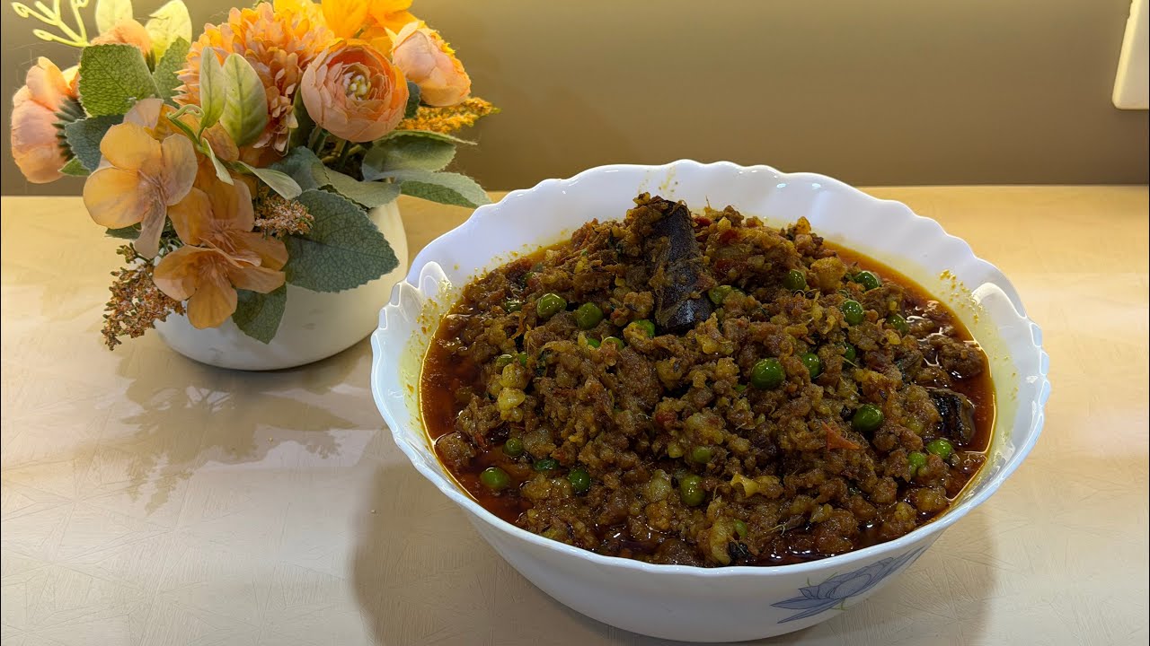 Keema matar recipe # mere style mai |