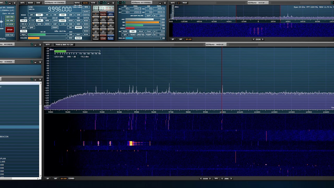SDRuno Frequency List