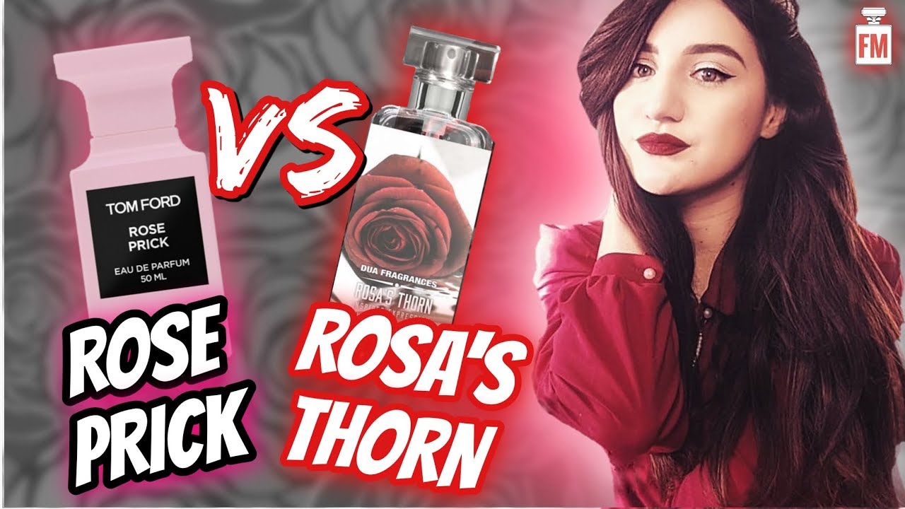 Clémence Rates! Tom Ford Rose Prick Vs DUA Rosa's Thorn