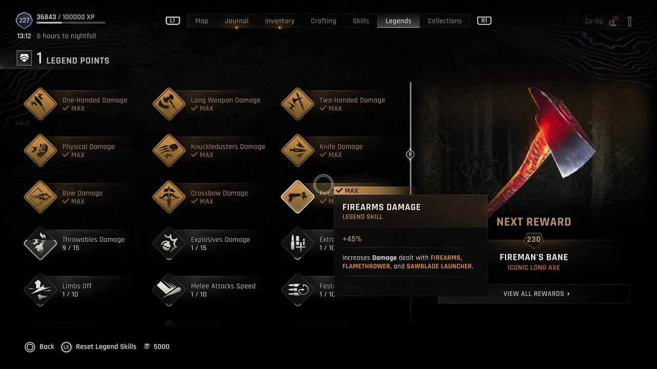 Dying Light the beast New Game +5