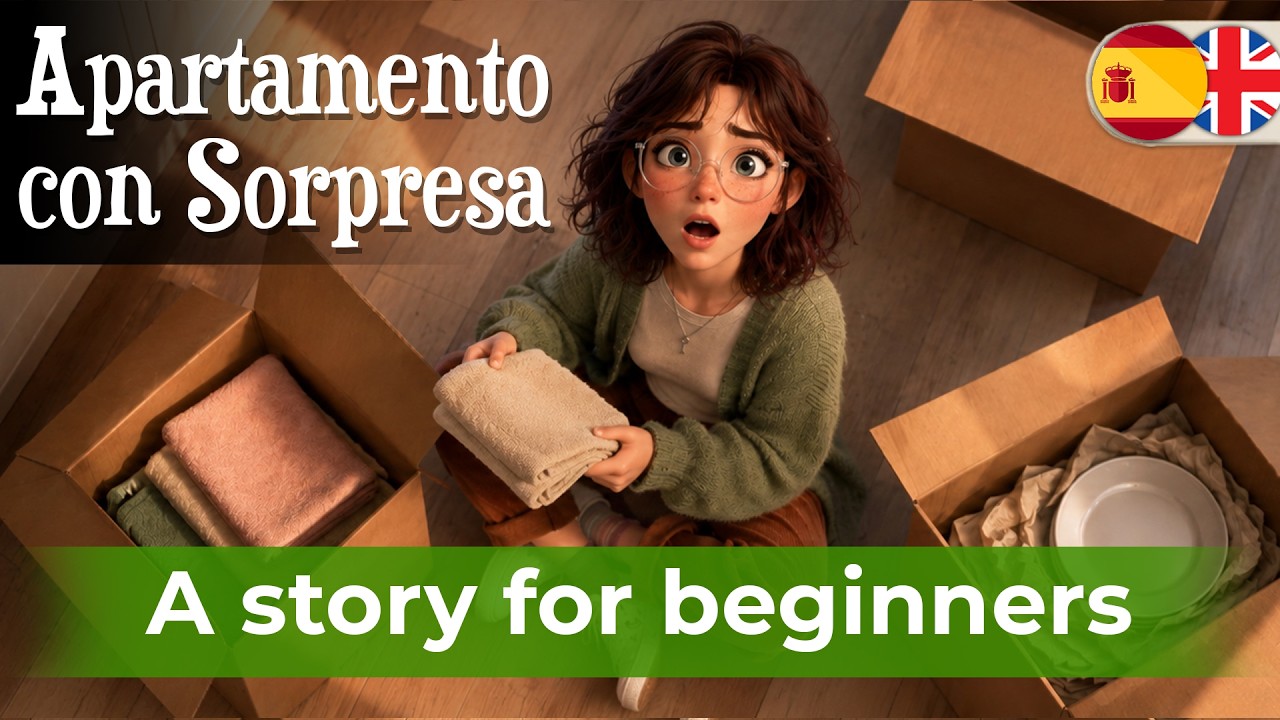START LEARNING SPANISH with Easy Story for beginners &ndash; Apartamento con sorpresa (A1-A2)