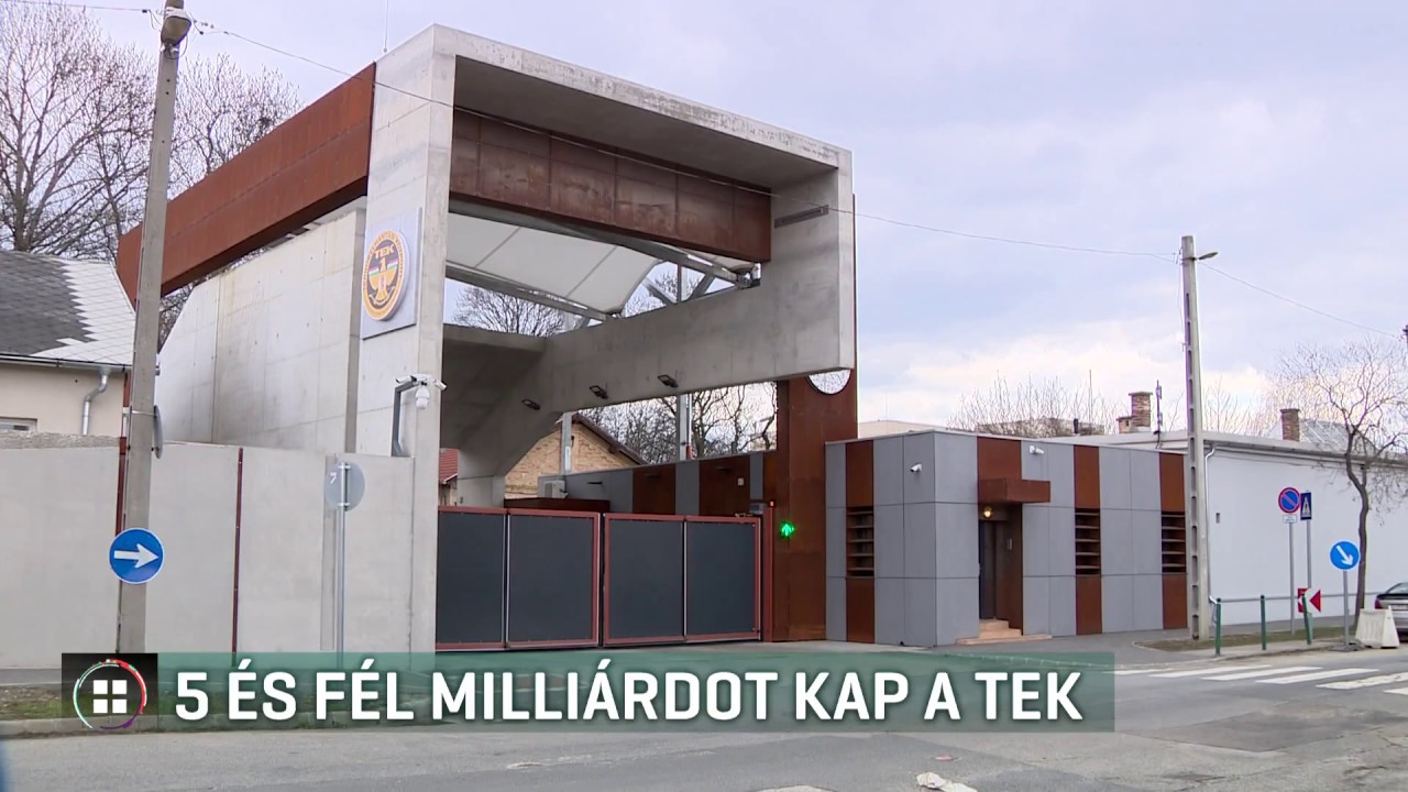 5 és fél milliárd forintot kap a TEK ingatlanfejlesztésre 20-03-07