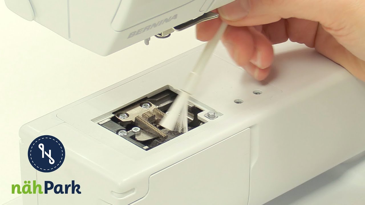 Bernina Nähmaschinen mit CB Greifer reingen und ölen