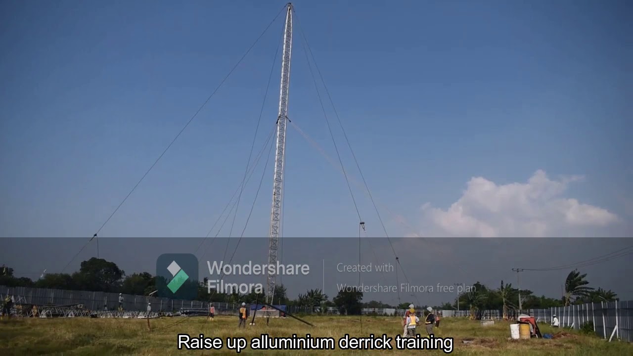 BBS Raise Up Derrick & Tower Erection