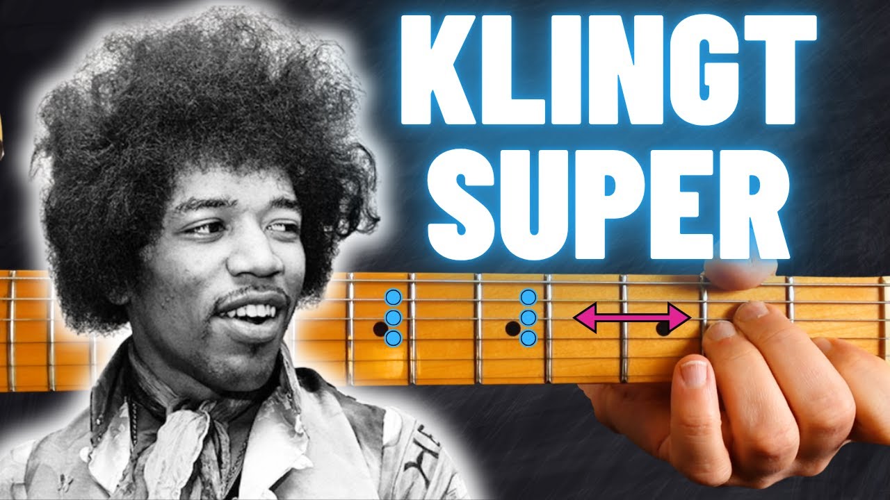 Akkorde & Pentatonik verbinden ➠ So lernst Du den Jimi Hendrix Trick!