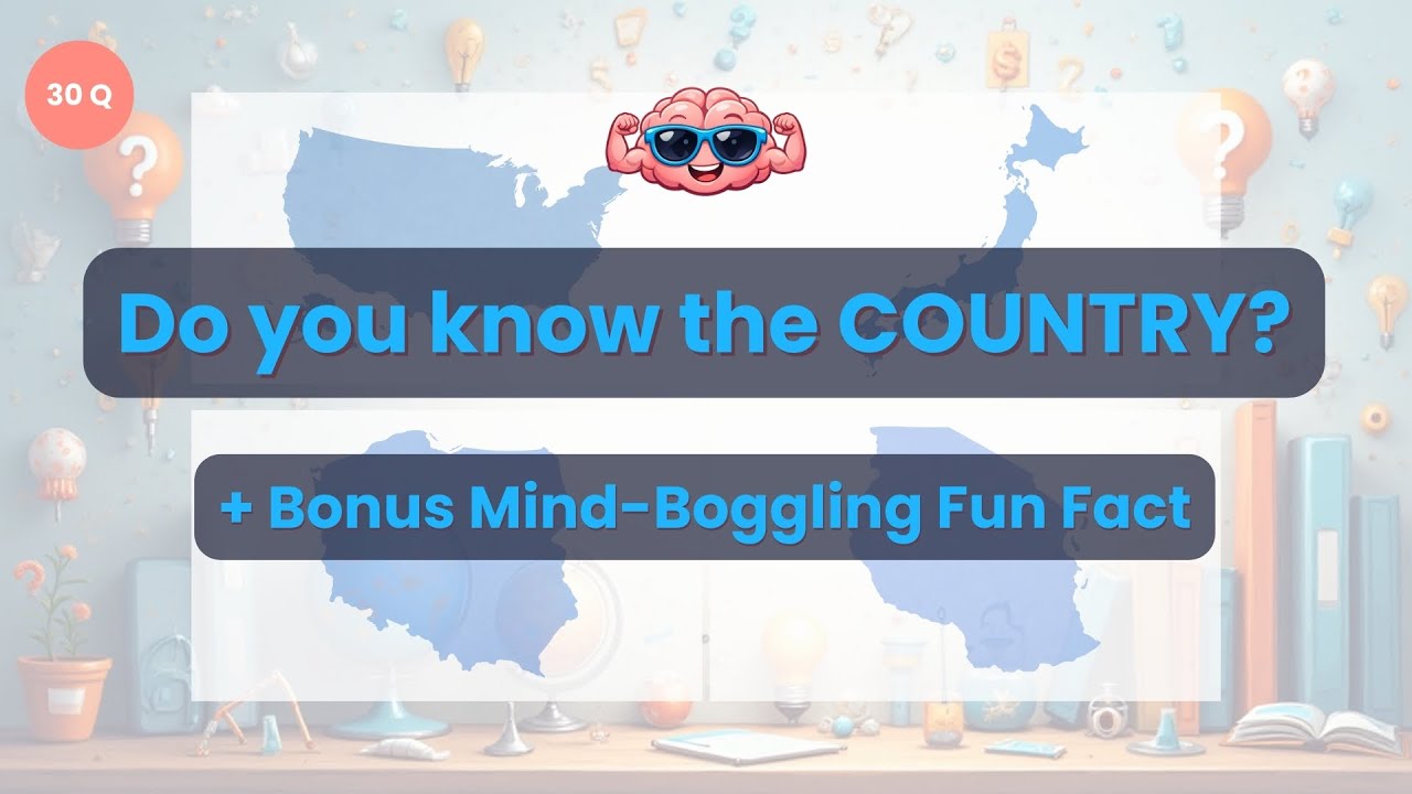 Country Map Quiz: 30 Shapes & Mind-Boggling Facts!