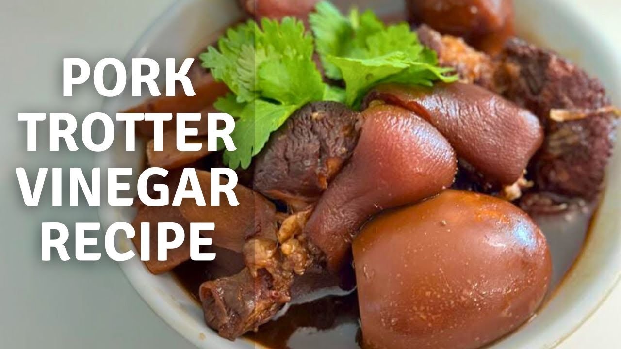 🍲 How to Make Traditional Pork Trotter Vinegar | Comforting & Flavorful Chinese Dish