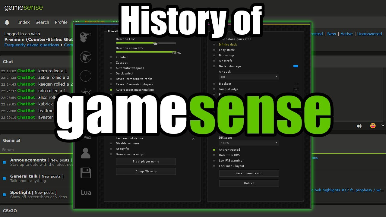History of skeet.cc / gamesense.pub