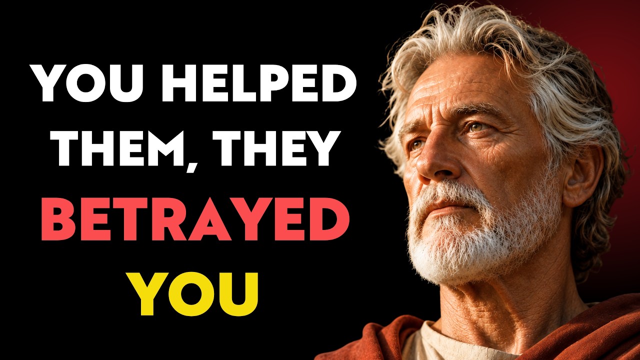 Why the People You Help Are Always the First to Betray You | Stoicism