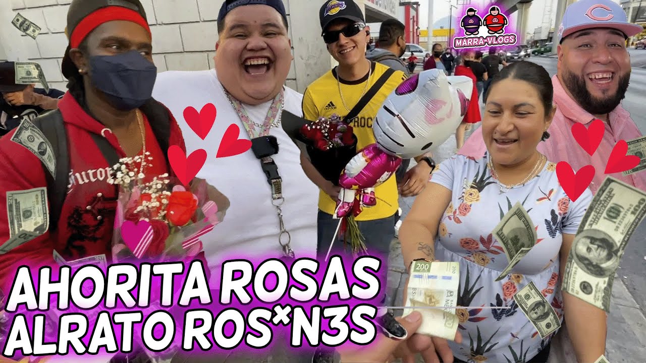 REGALAMOS DIN3R0 EN SAN VALENTÍN - MarraVlogs