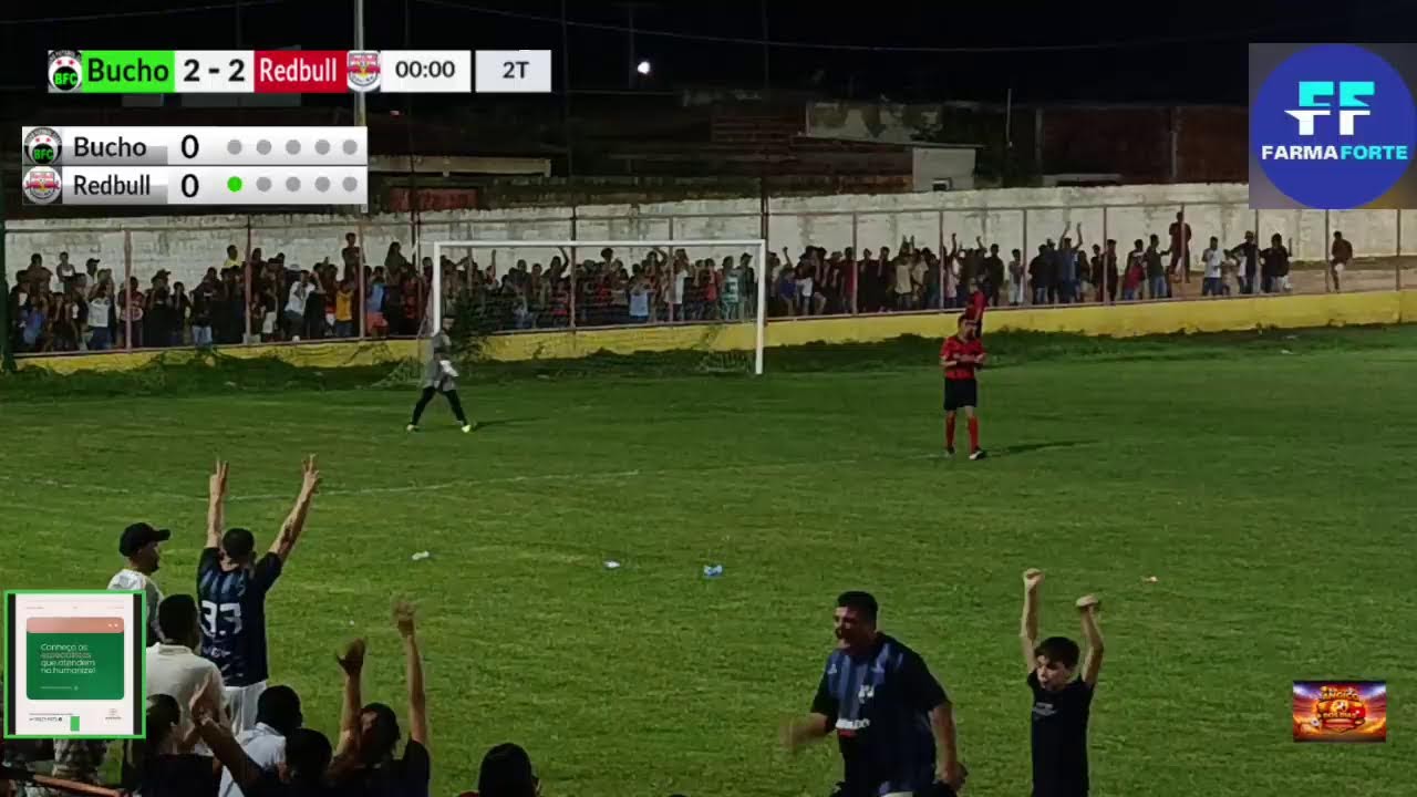 Bucho 2  X   2   Redbull, 08. 02. 2026, &agrave;s 17: 35. Final do Campeonato Municipal