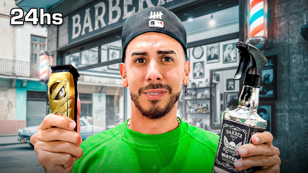 Trabajé 24 Horas en la Barbería Más Famosa de Argentina