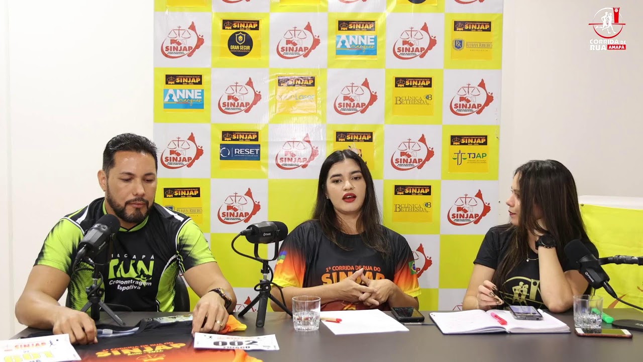 LIVE: 1&ordf; CORRIDA E CAMINHADA DO SINJAP