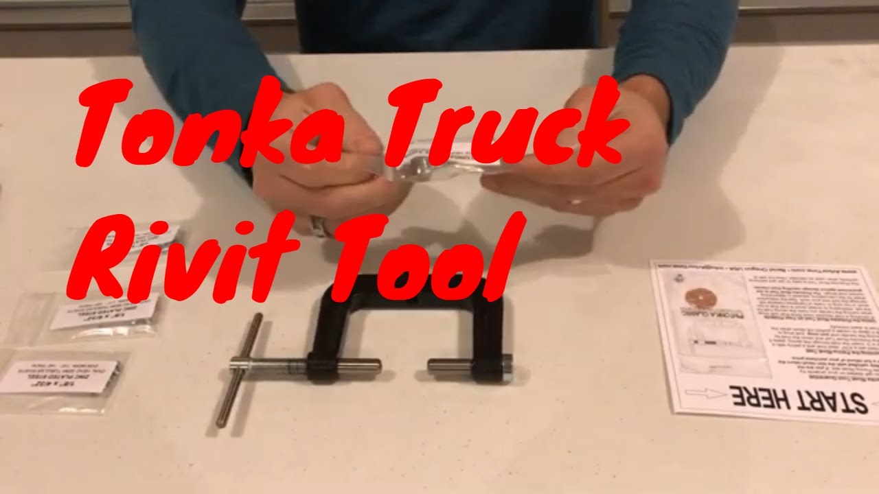 Tonka Truck Semi Tubular Rivet Tool / Clincher Unpackaging