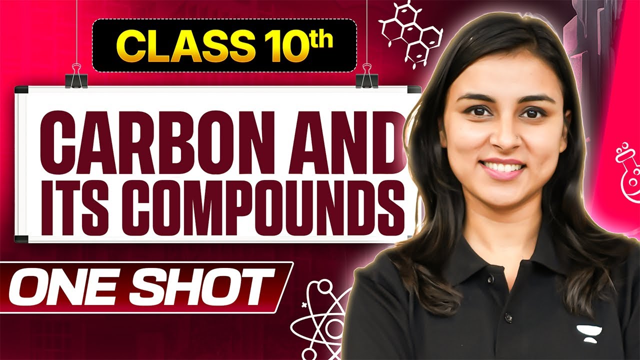 Carbon and its compounds Class 10 | Detailed One Shot (Complete Concept + Questions) | Anushka Ma'am