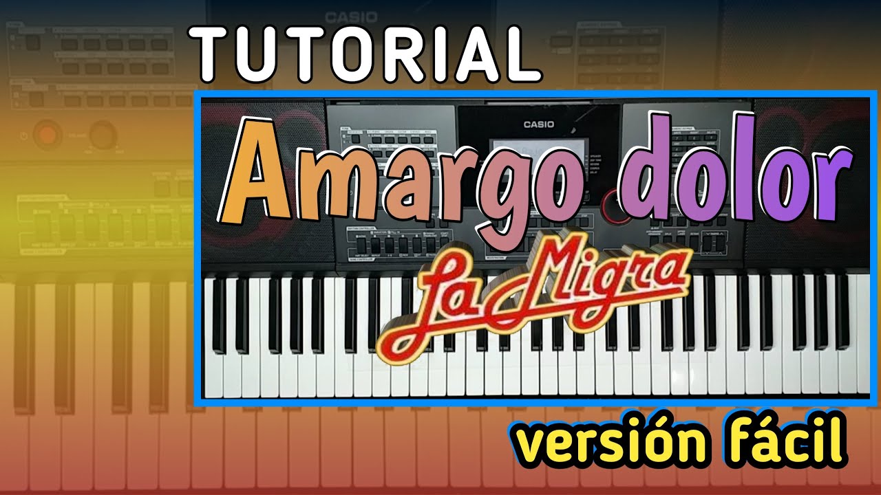 Tutorial Amargo dolor - versi&oacute;n f&aacute;cil