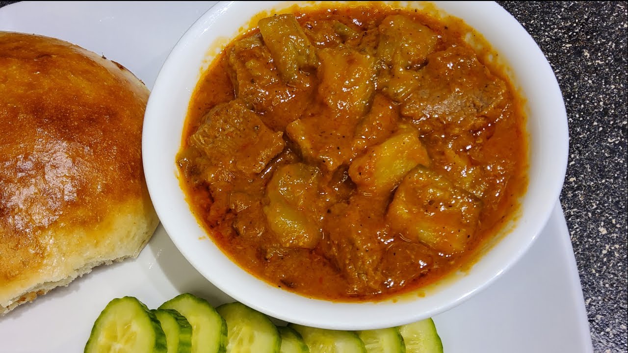 ملاح أسود / باذنجان - مصقعة Eggplant Stew - Sudanese Food