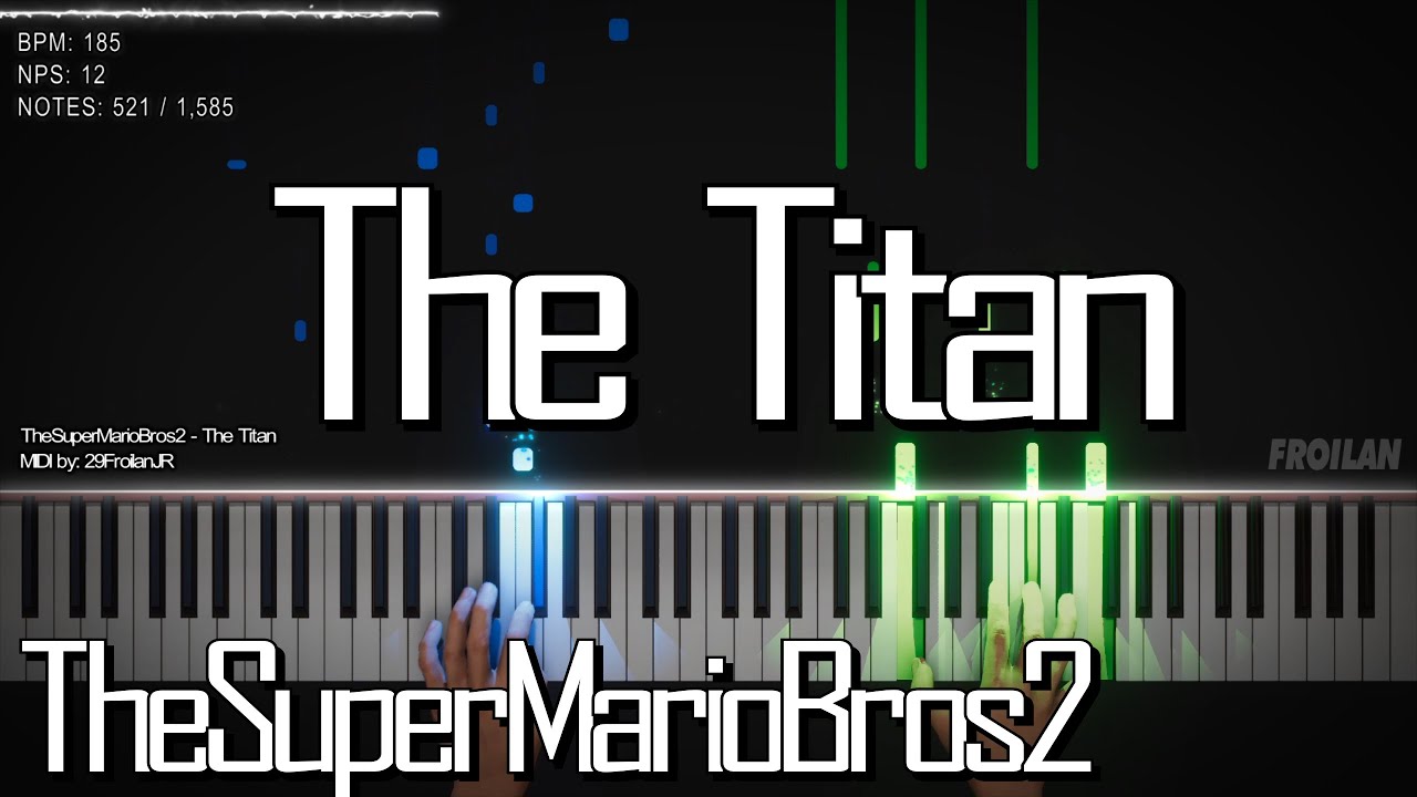 『Playable MIDI / Concert Creator』 TheSuperMarioBros2 - The Titan