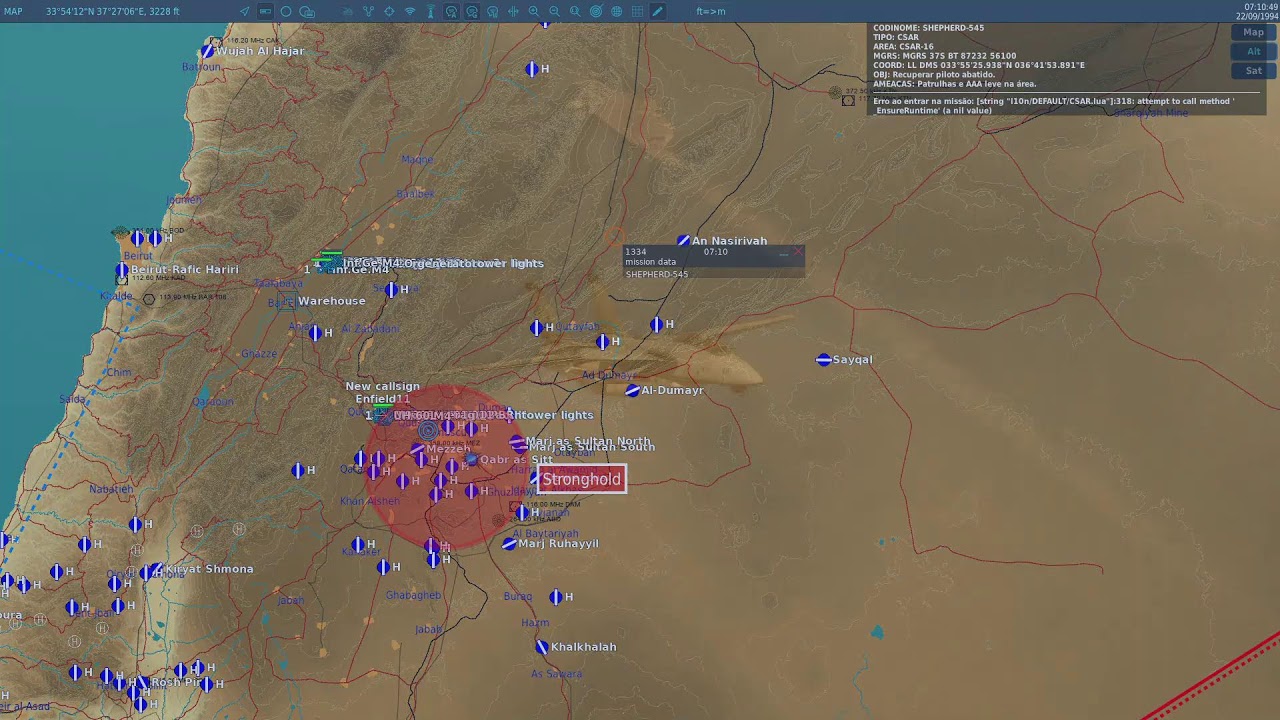 DCS Síria - Campanha Multiplayer Online