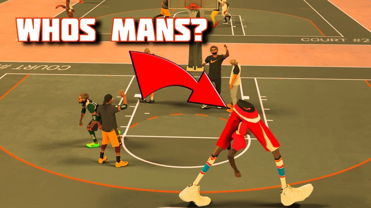 NBA 2K17 - 8 FOOT LEGS AT THE PARK  GLITCH