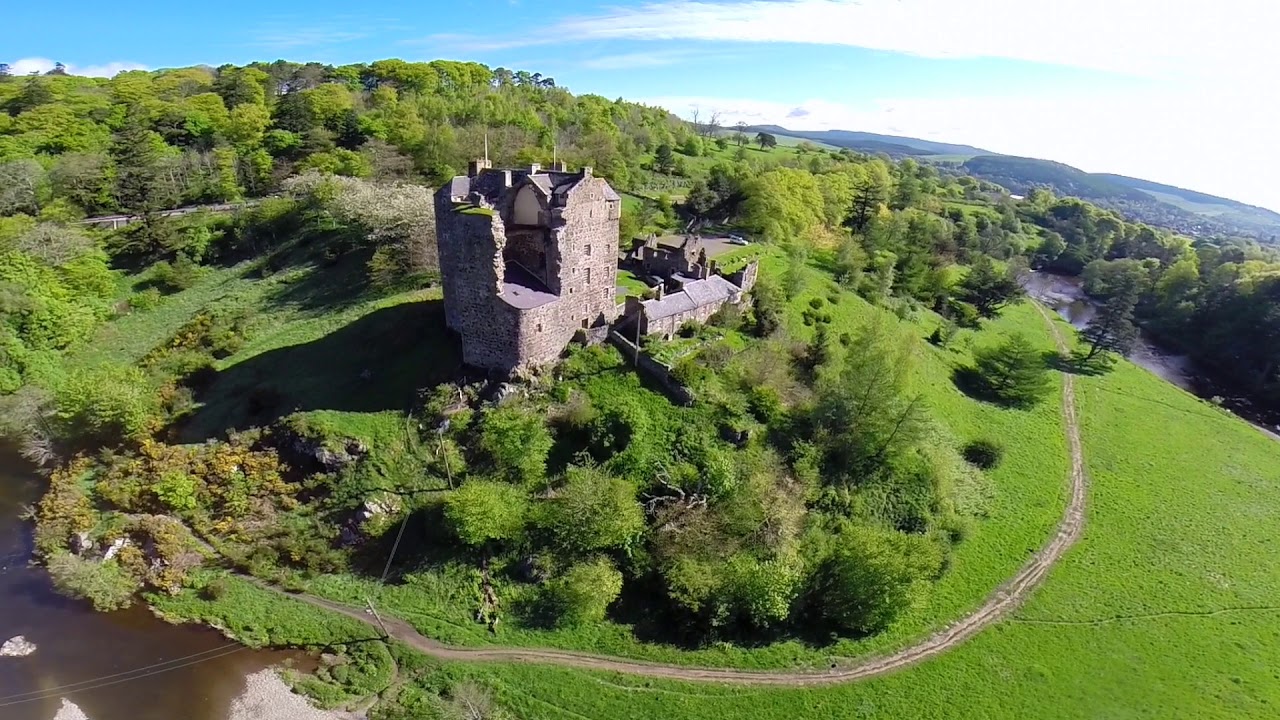 Neidpath castle Scotland