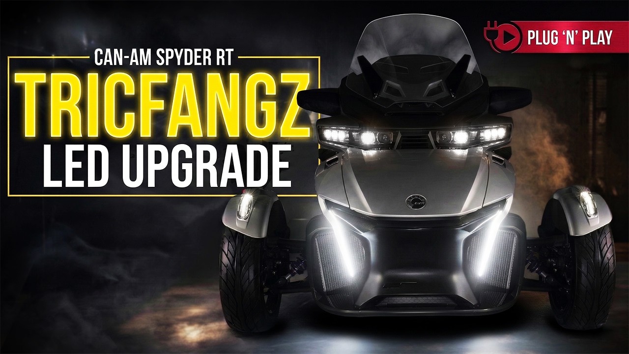 Can-Am Spyder RT Running Lights with Turn Signal Integration. (2020+)