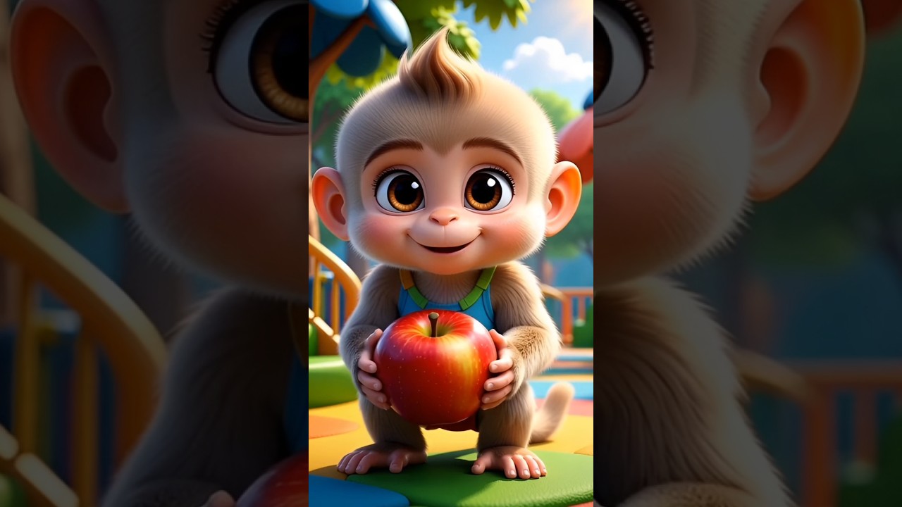 Color Learning For Monkey / kids learning video ~ 