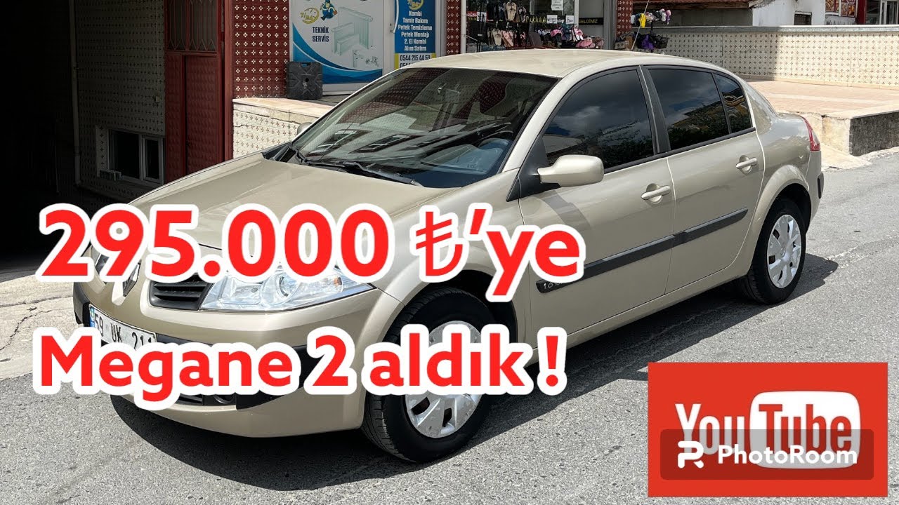 295.000 ₺’ye Megane 2 aldık !