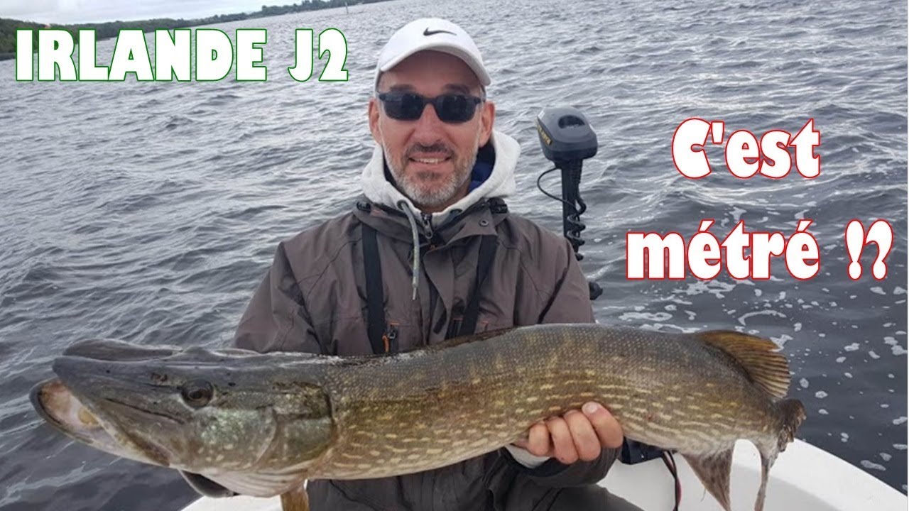 BROCHET METRE : PECHE EN IRLANDE LOUGH DERG J2