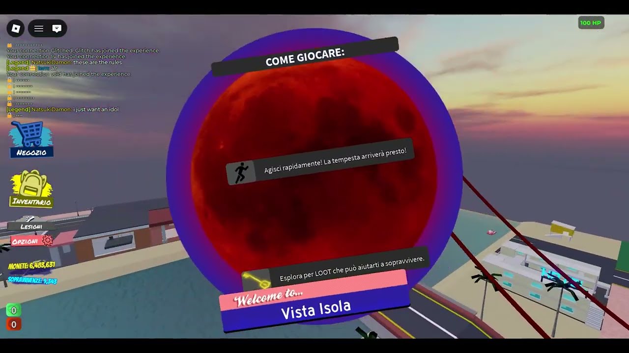 Tornado alley Tartarus spawn Win with Idol No ancient text on Isle Vista (9 survivors)