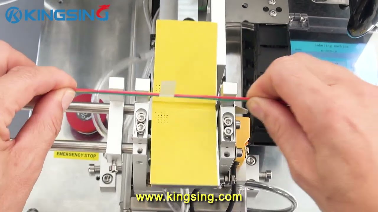Table-top Wire Flag Labeling Machine